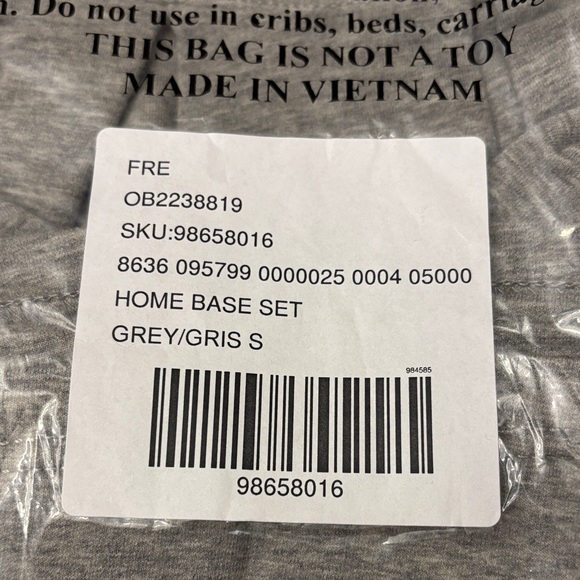 NEW SET! Free People Movement HOME BASE Cap-Sleeve Top Skirt Set GRAY Size SMALL - Picture 6 of 15